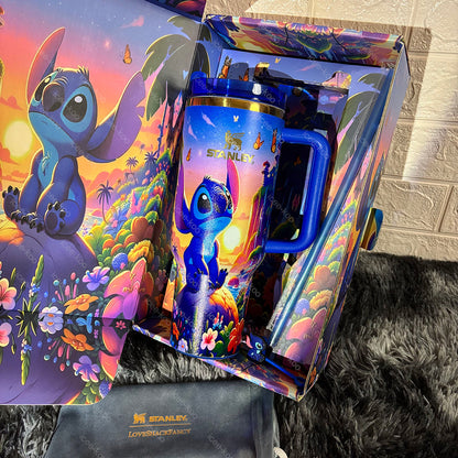 Sunset Stitch Tumbler