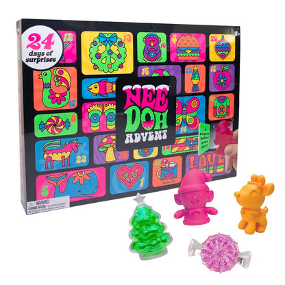 HappySqueeze™ - Holiday Advent Calendar with 24 Fun Fidget Toys